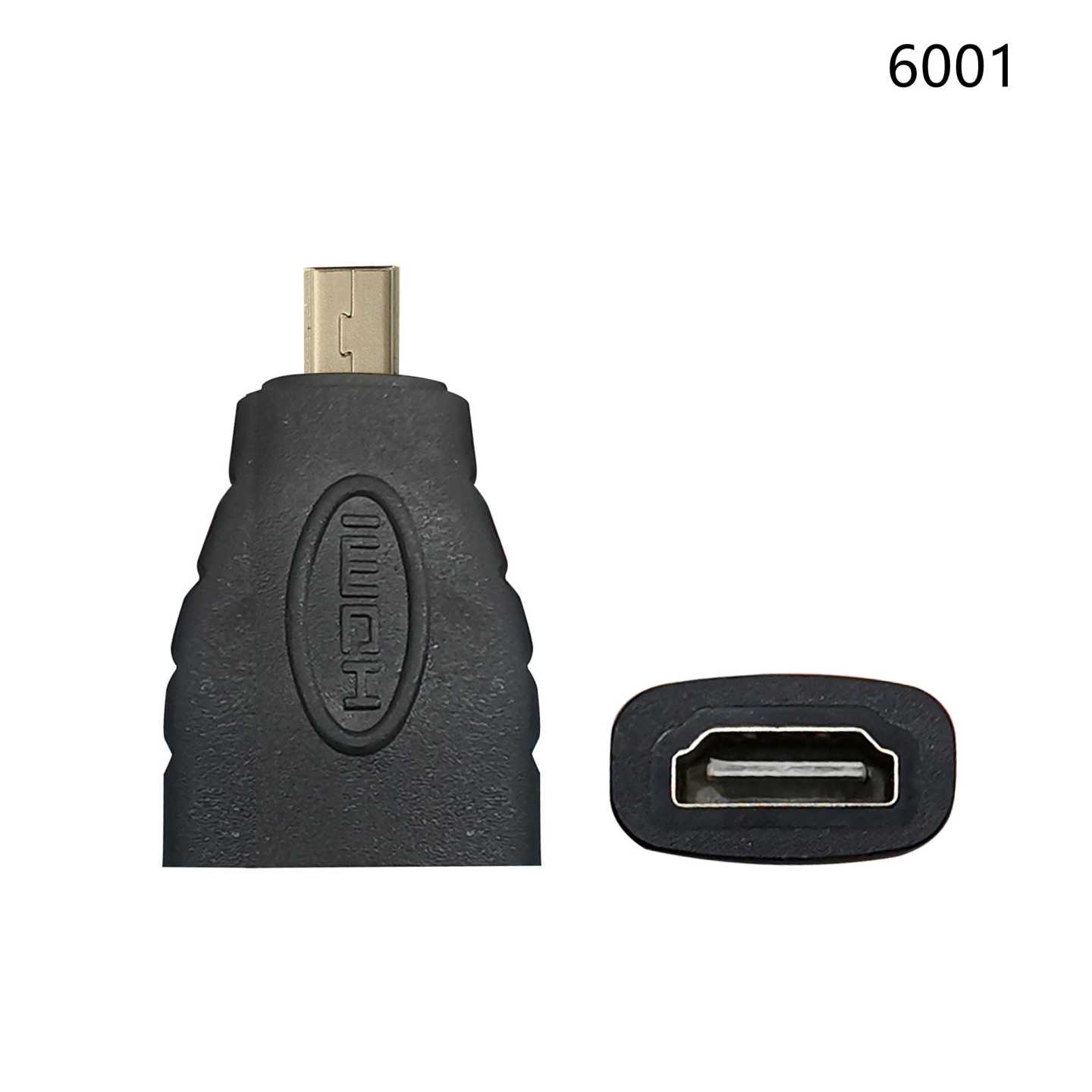 Video/audio adapter - Micro HDMI male to HDMI female - 6001 - 098357