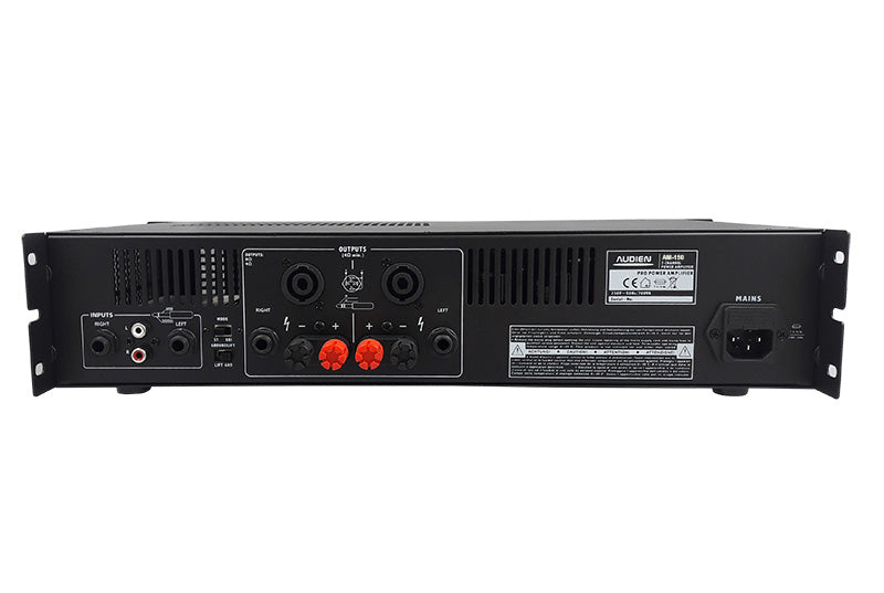 Audien AM-150 2 Channel PA Power Amplifier 225W/4Ω 150W/8Ω