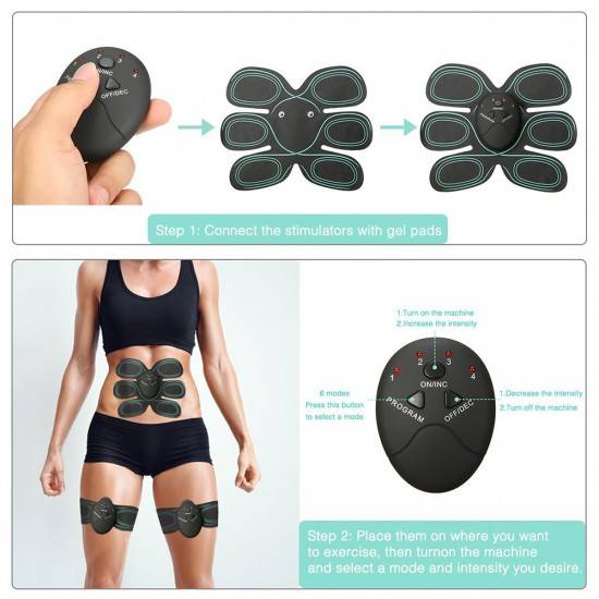 Σετ παθητικής γυμναστικής - EMS - 3 In 1 - Smart Fitness - 800119 - iThinksmart.gr