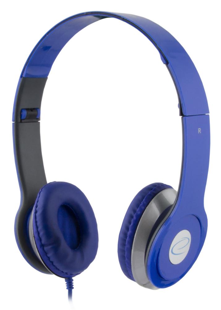 Ακουστικά Κεφαλής Epseranza Techno Stereo - Μπλε - iThinksmart.gr