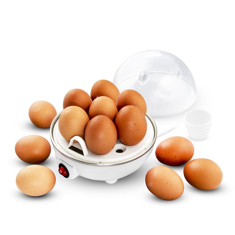 Βραστήρας Αυγών 7 Θέσεις - Esperanza Egg Master - Λευκό - iThinksmart.gr