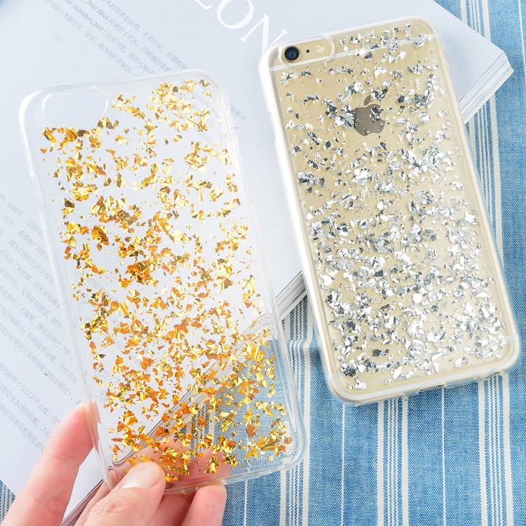 Θηκη TPU "Bling" - iPhone 5/5s/SE - Ασημι - iThinksmart.gr