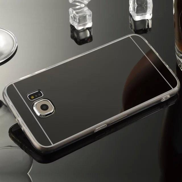 Θηκη TPU "Mirror" Μαυρο - Samsung Galaxy S6 - iThinksmart.gr