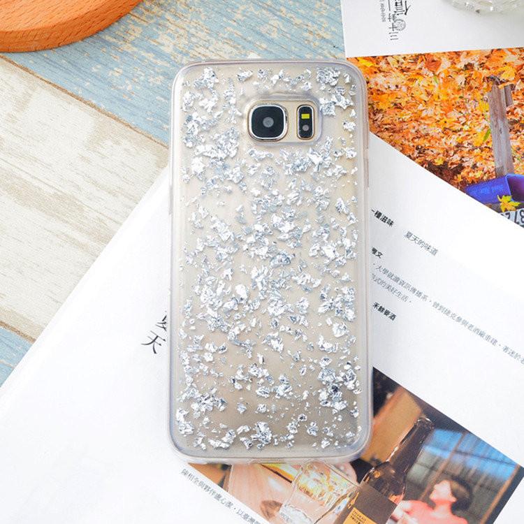 Θηκη TPU "Bling" - Samsung Galaxy S6 - Ασημι - iThinksmart.gr