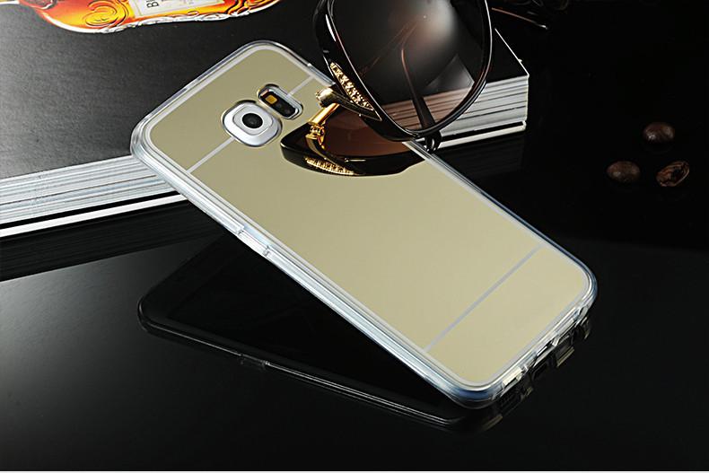 Θηκη TPU "Mirror" Χρυση - Samsung Galaxy S6 Edge Plus - iThinksmart.gr