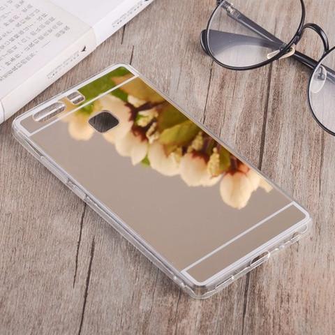 Θηκη TPU "Mirror" Χρυση - Huawei P9 (EVA-L09) - iThinksmart.gr