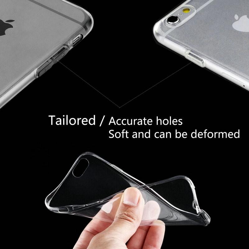 Θηκη TPU Haweel 0,3mm - iPhone 6 Plus / 6s Plus - Μαυρο - iThinksmart.gr