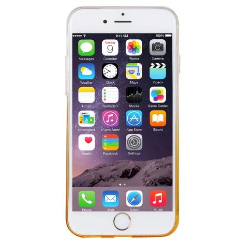 Θηκη TPU Haweel 0,3mm - iPhone 6/6s - Κιτρινο / Διαφανο - iThinksmart.gr