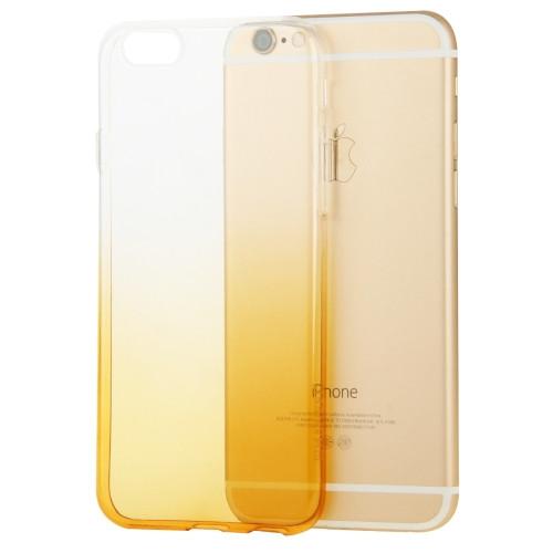 Θηκη TPU Haweel 0,3mm - iPhone 6/6s - Κιτρινο / Διαφανο - iThinksmart.gr