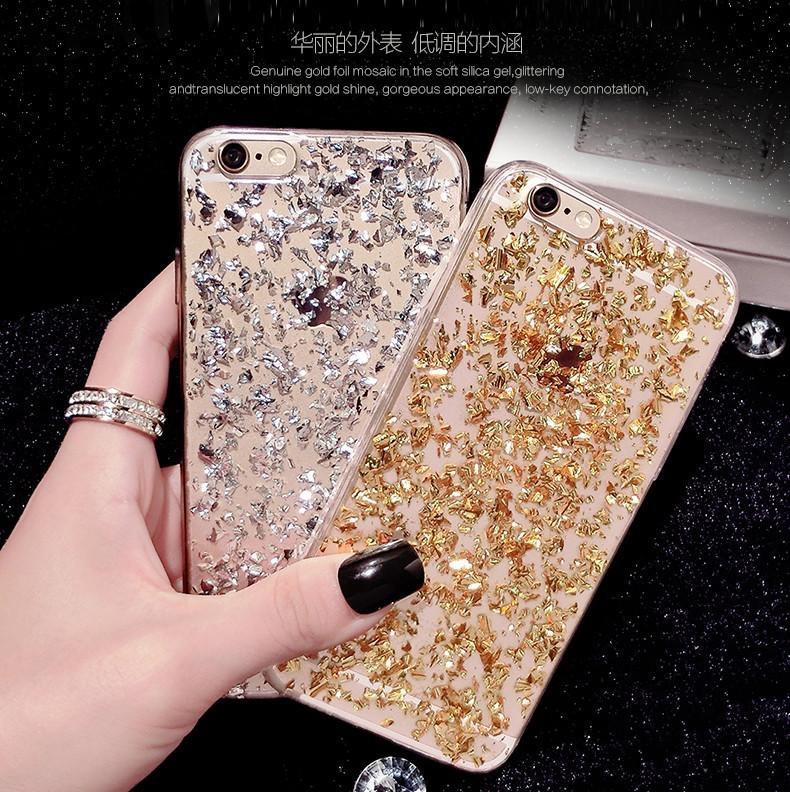 Θηκη TPU "Bling" - iPhone 5/5s/SE - Ασημι - iThinksmart.gr