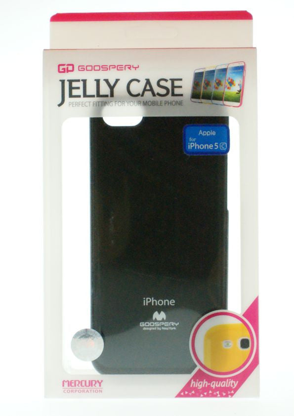 Θηκη Mercury Jelly Case - iPhone 5C - Μαυρο - iThinksmart.gr