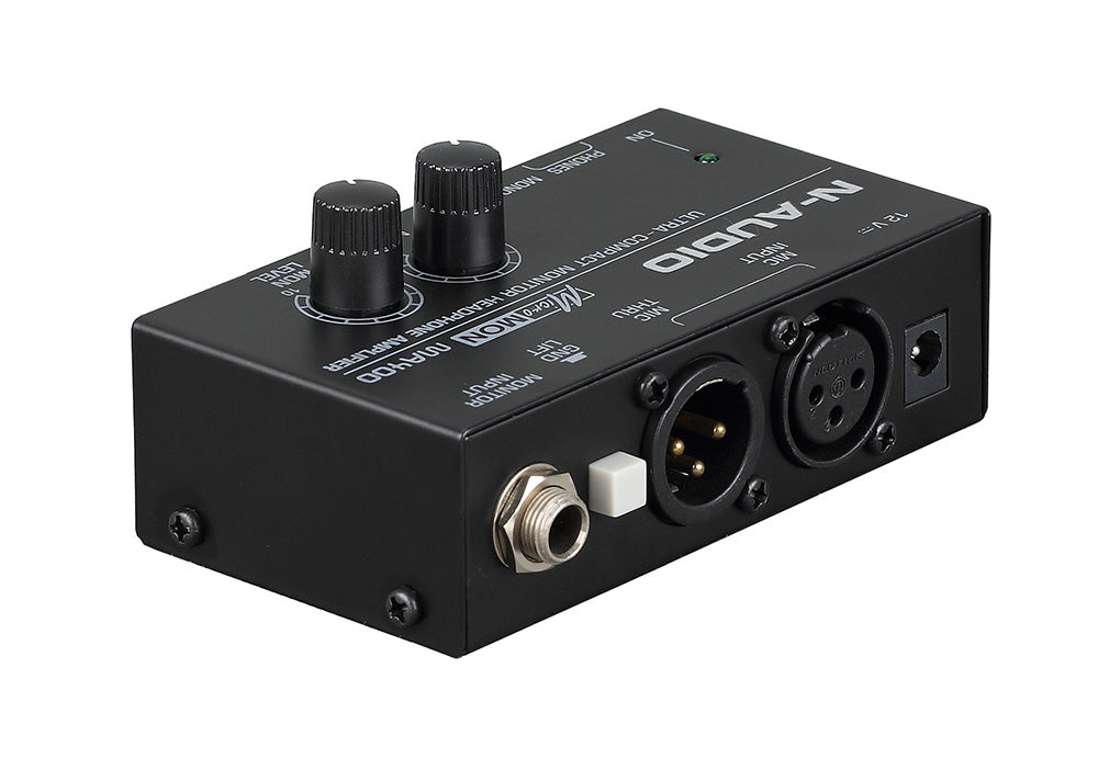 N-Audio MA400 Portable 4-Channel Analog Headphone Amplifier with 3.5mm/6.3mm Jack