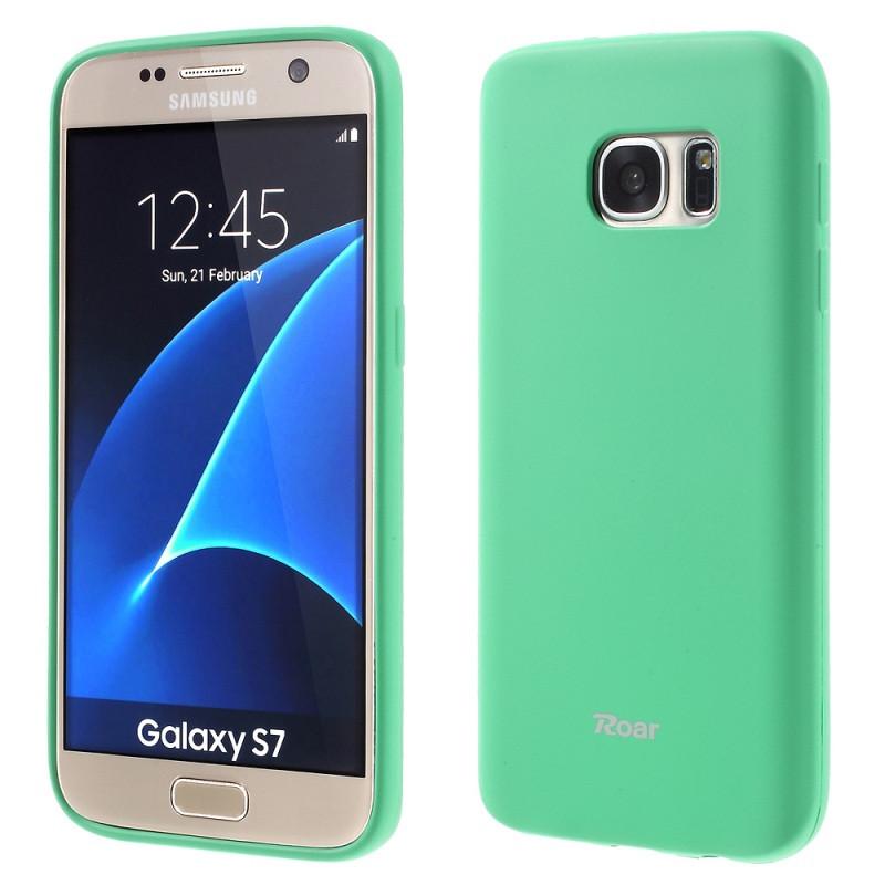Θηκη TPU Roar Colorful Jelly - Samsung Galaxy S7 Edge - Mint - iThinksmart.gr