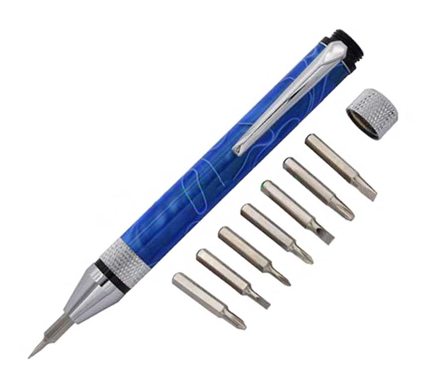 Precision Screwdriver Kit - Chrome