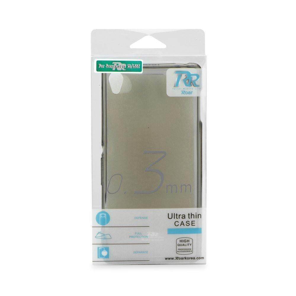Θηκη TPU 0.3mm ROAR - Galaxy S6 Edge Plus - Μαυρο - iThinksmart.gr