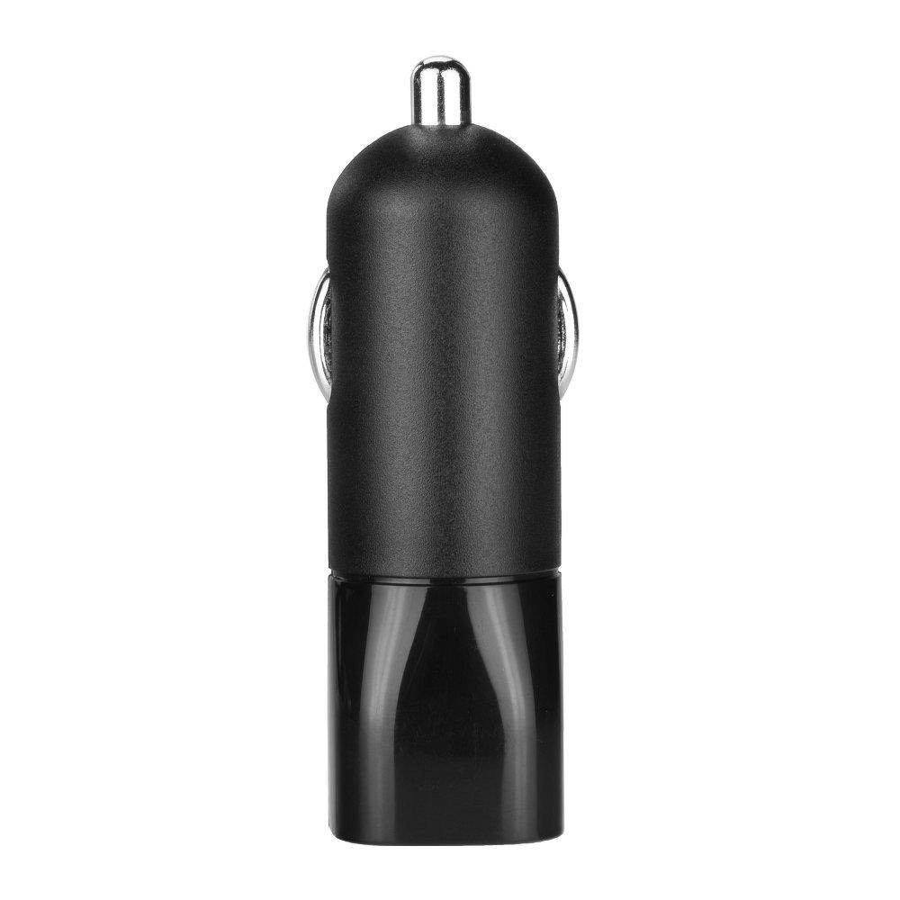 Σετ Φορτιστής Κινητού Αυτοκινήτου 2A USB + Καλωδιο Micro USB Blue Star - Μαυρο - iThinksmart.gr