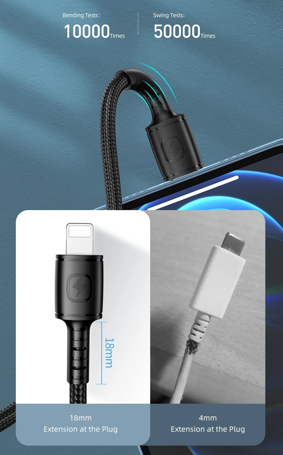 Καλώδιο φόρτισης & data - Type-C σε Lightning - CL-118L - 20W - AWEI - 887950 - iThinksmart.gr