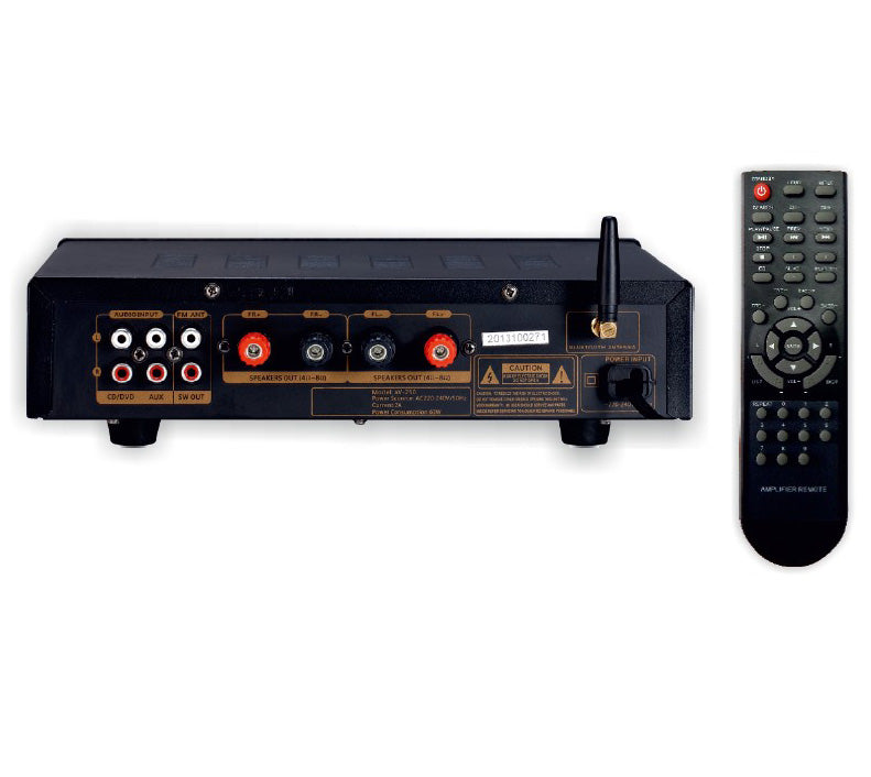 Audien AV-250A Ραδιοενισχυτής με λειτουργία Karaoke 2x25w - Μαύρο