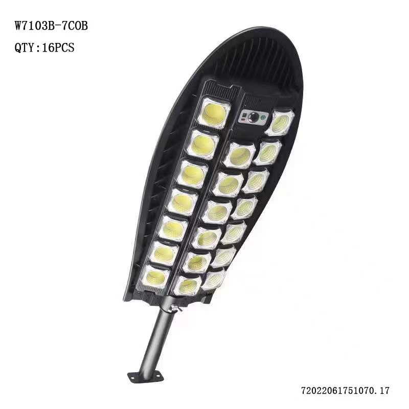 Solar LED floodlight with motion sensor – W7103B-7COB - 175107