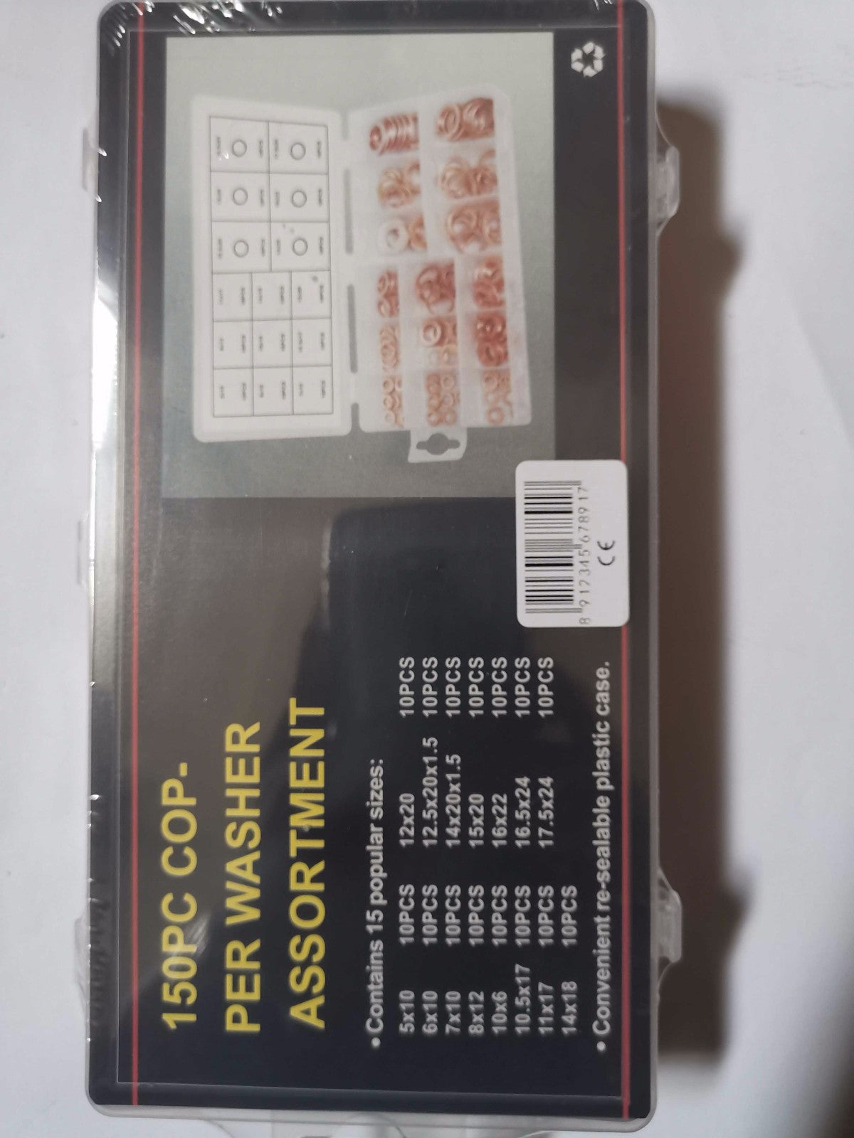 Σετ παξιμάδια πεταλούδα - 150pcs - 678177