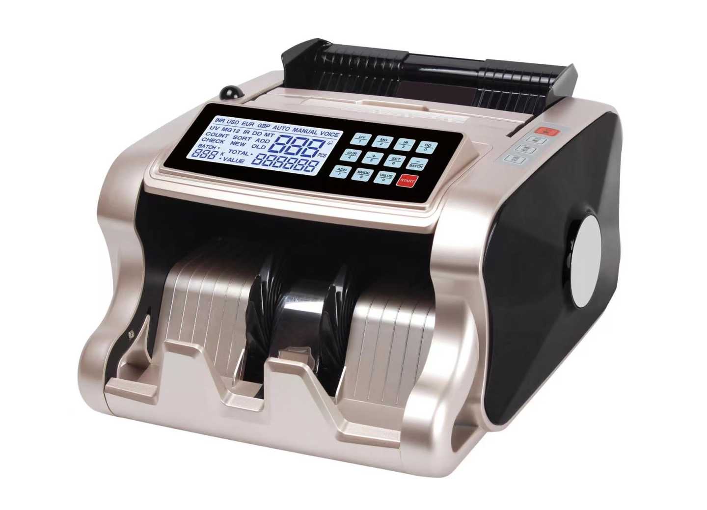 Banknote Counter &amp; Counterfeit Detector - AL6600 - ALCO - 113675