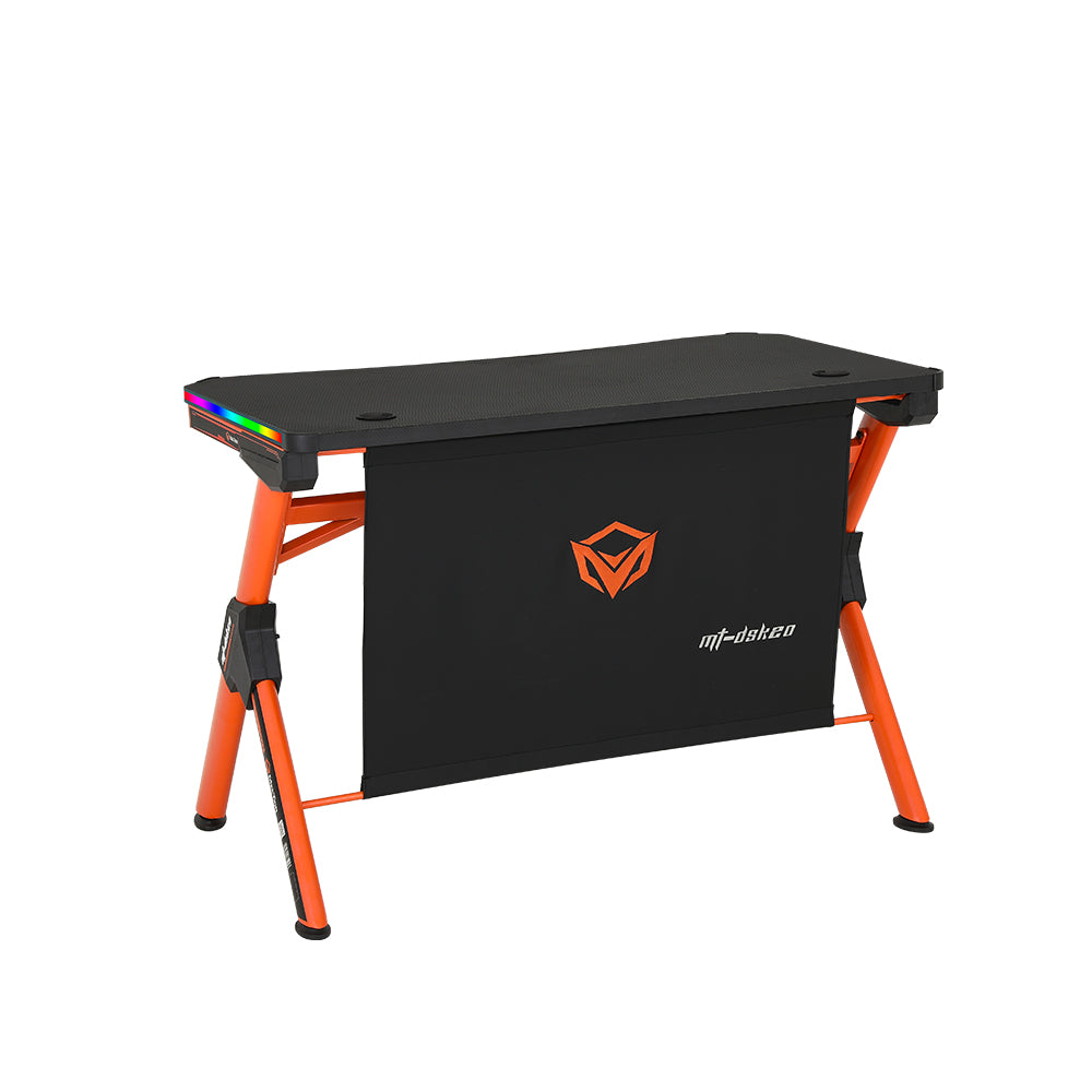 MT-DSK20 Gaming Desk / Black+Orange