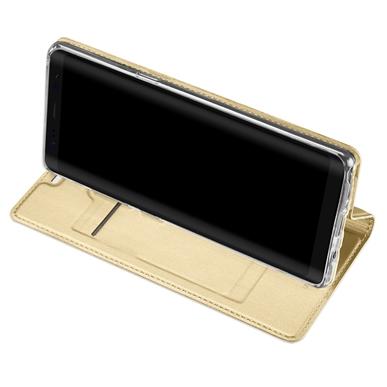 Θήκη Πορτοφόλι Flip Dux Ducis από Δερματίνη - Samsung Galaxy Note 8 - Χρυσο - iThinksmart.gr