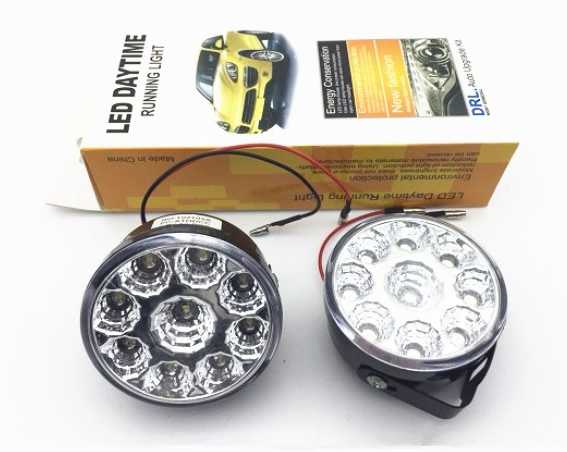 Vehicle LED daytime running lights - 2pcs - 1107202A - 110273