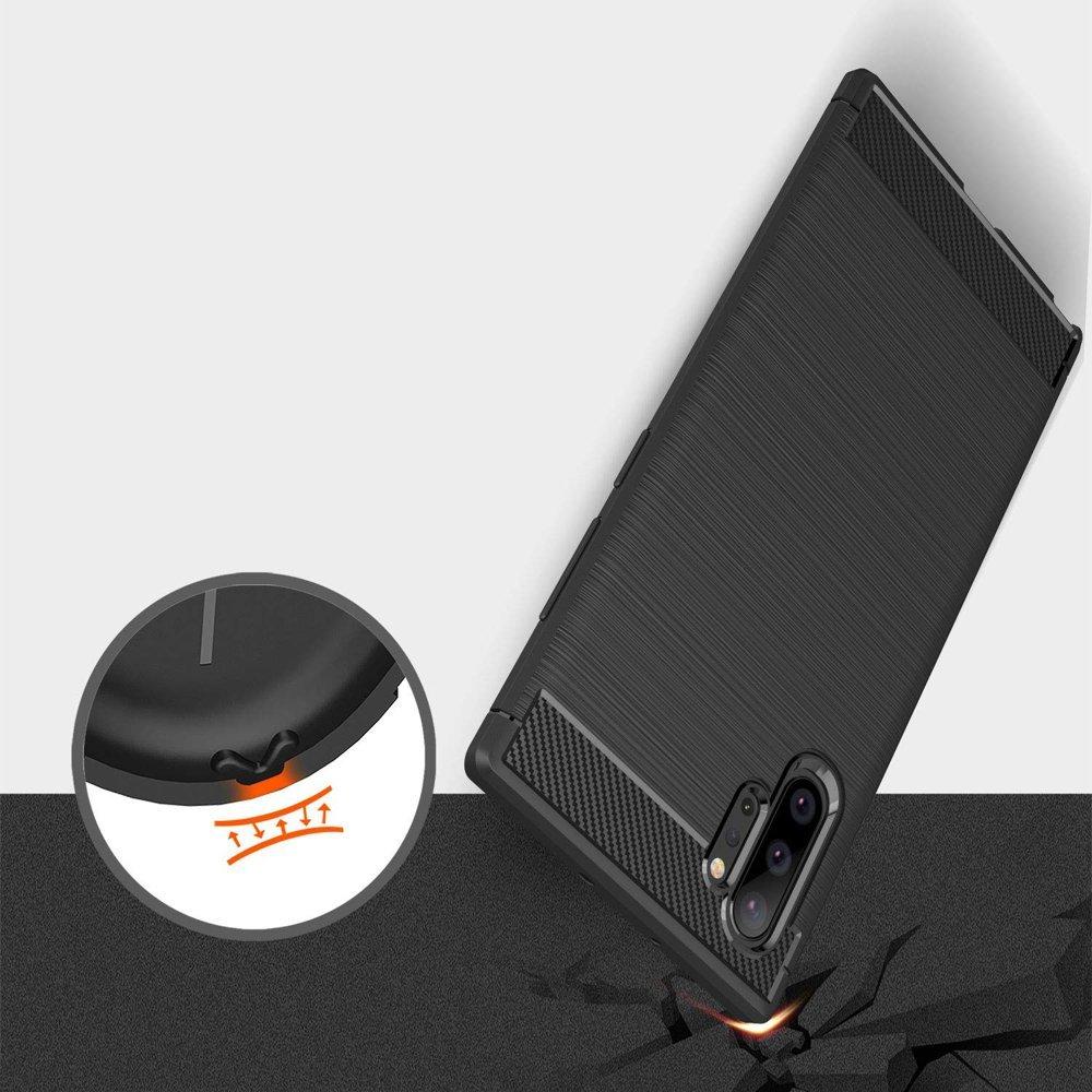 Θήκη TPU Carbon OEM - Samsung Galaxy Note 10 Plus - Μπλε - iThinksmart.gr