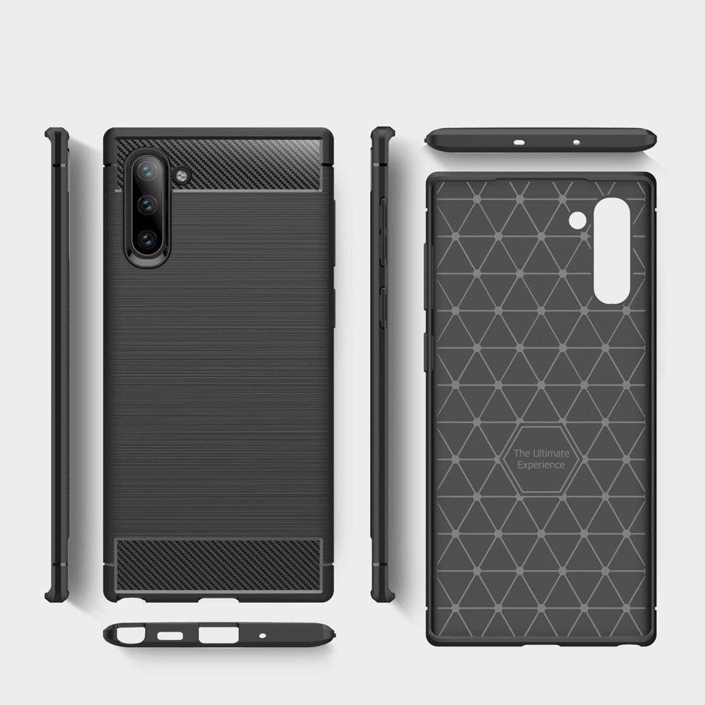 Θήκη TPU Carbon OEM - Samsung Galaxy Note 10 - Μπλε - iThinksmart.gr