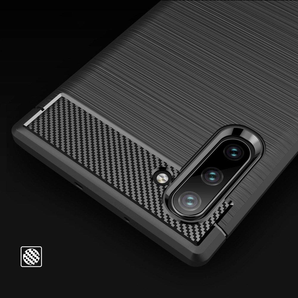 Θήκη TPU Carbon OEM - Samsung Galaxy Note 10 - Μπλε - iThinksmart.gr
