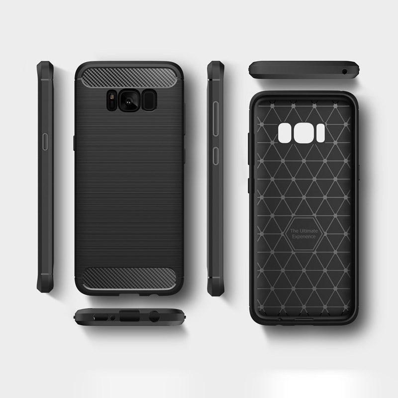 Θηκη TPU Carbon OEM - Samsung Galaxy S8 - Μπλε - iThinksmart.gr