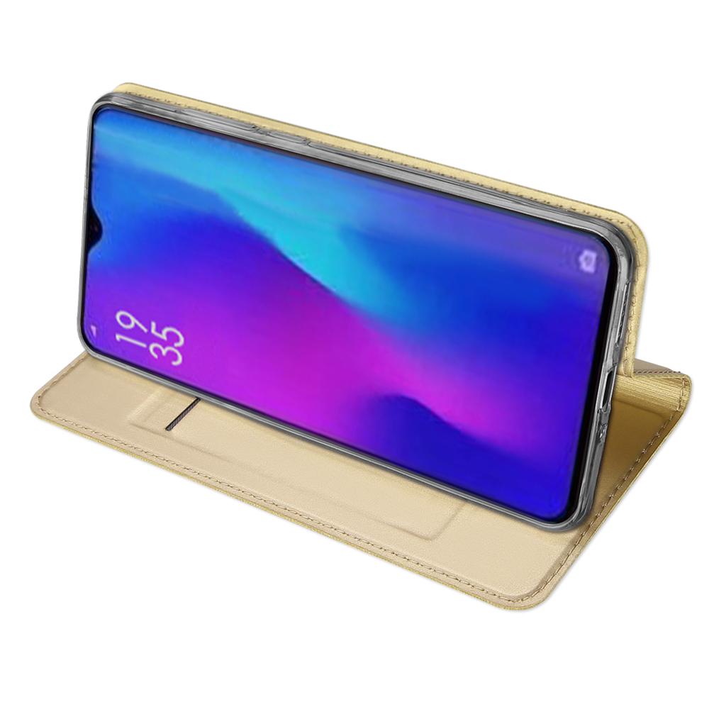 Θήκη Πορτοφόλι Flip Dux Ducis από Δερματίνη - Huawei P30 Pro - Χρυσο - iThinksmart.gr