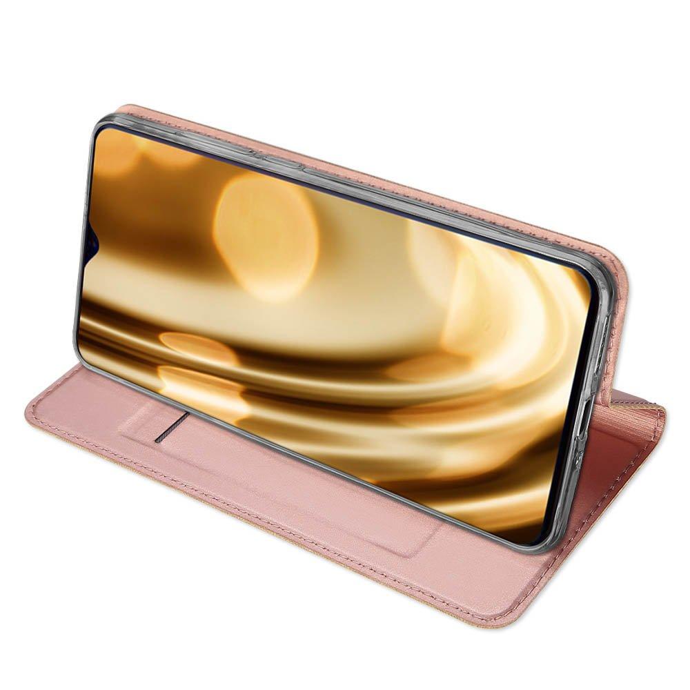 Θήκη Πορτοφόλι Flip Dux Ducis από Δερματίνη - Huawei P30 Pro - Ροζ Χρυσο - iThinksmart.gr