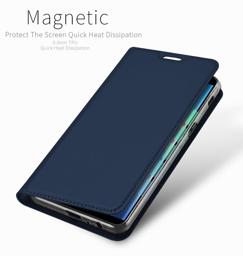 Θήκη Πορτοφόλι Flip Dux Ducis από Δερματίνη - Samsung Galaxy J6 Plus (2018) - Χρυσο - iThinksmart.gr