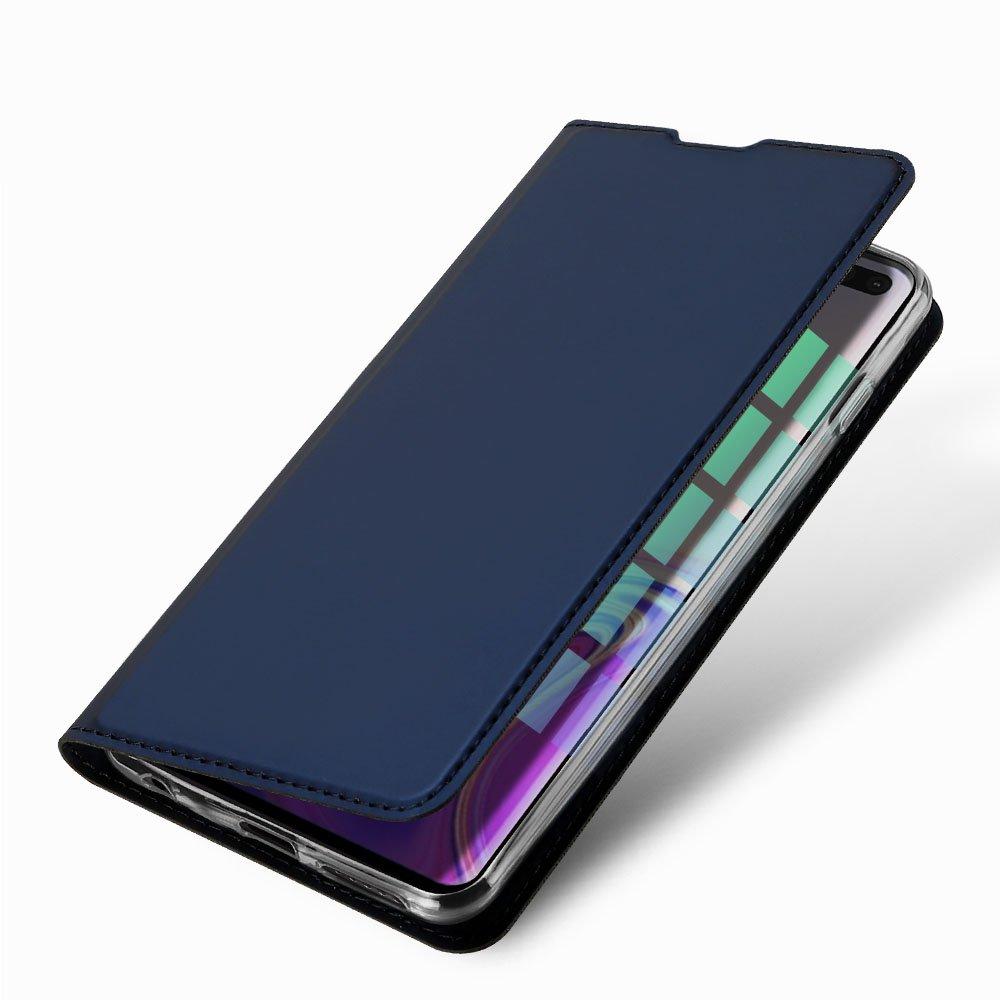 Θήκη Πορτοφόλι Flip Dux Ducis από Δερματίνη - Samsung Galaxy S10 Plus - Μπλε - iThinksmart.gr