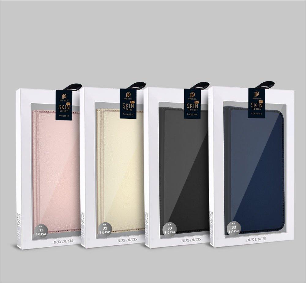 Θήκη Πορτοφόλι Flip Dux Ducis από Δερματίνη - Samsung Galaxy S10 Plus - Μπλε - iThinksmart.gr