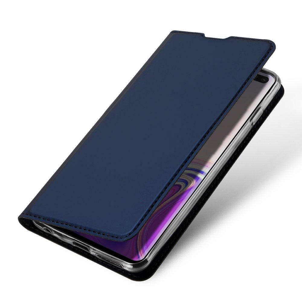 Θήκη Πορτοφόλι Flip Dux Ducis από Δερματίνη - Samsung Galaxy S10 Plus - Μπλε - iThinksmart.gr