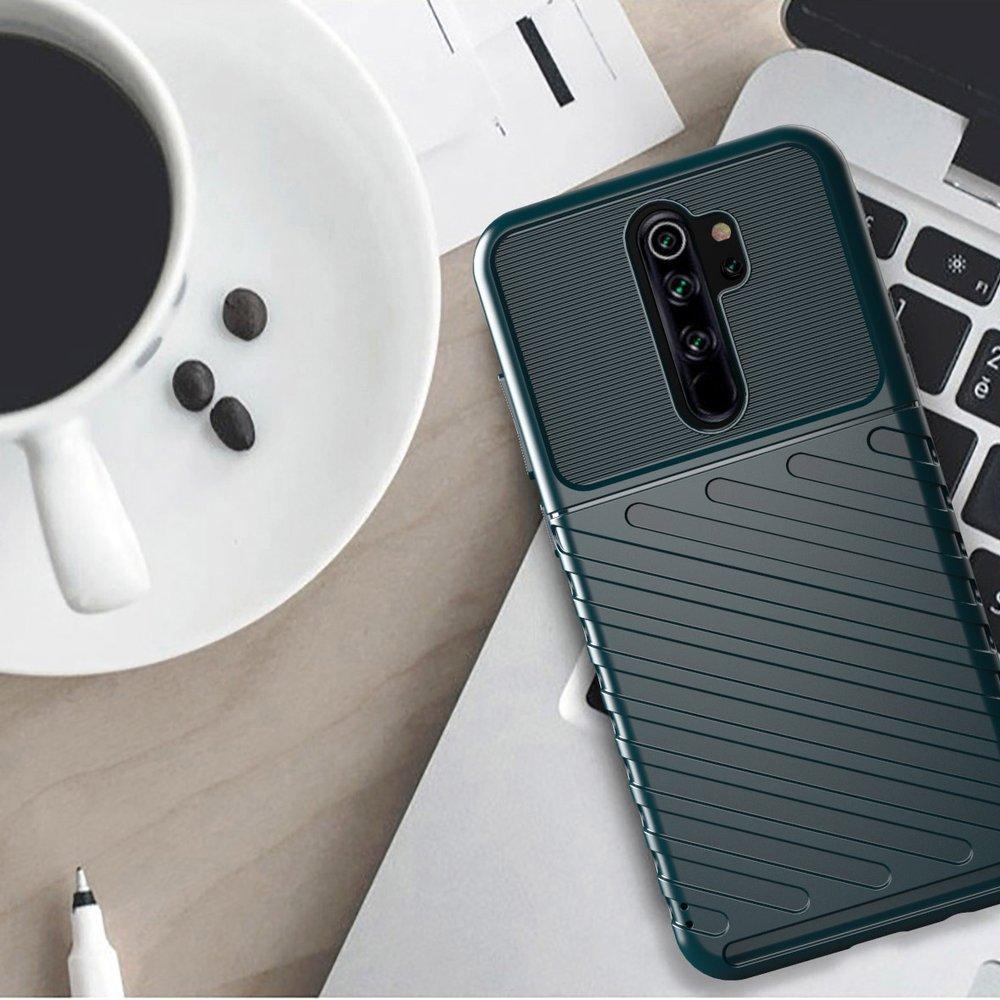 Θήκη Xiaomi Redmi Note 8 Pro - OEM Thunder Ενισχυμένο TPU - Μπλε - iThinksmart.gr