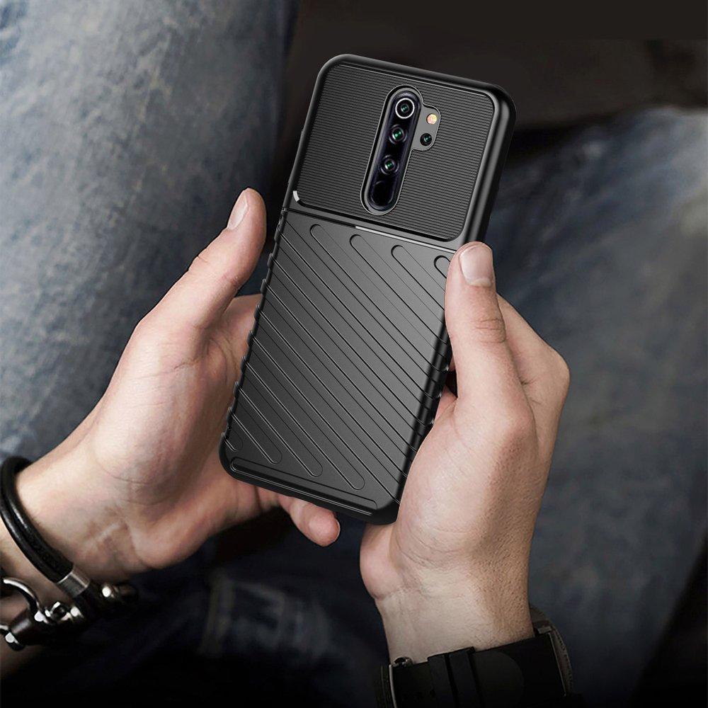 Θήκη Xiaomi Redmi Note 8 Pro - OEM Thunder Ενισχυμένο TPU - Μπλε - iThinksmart.gr