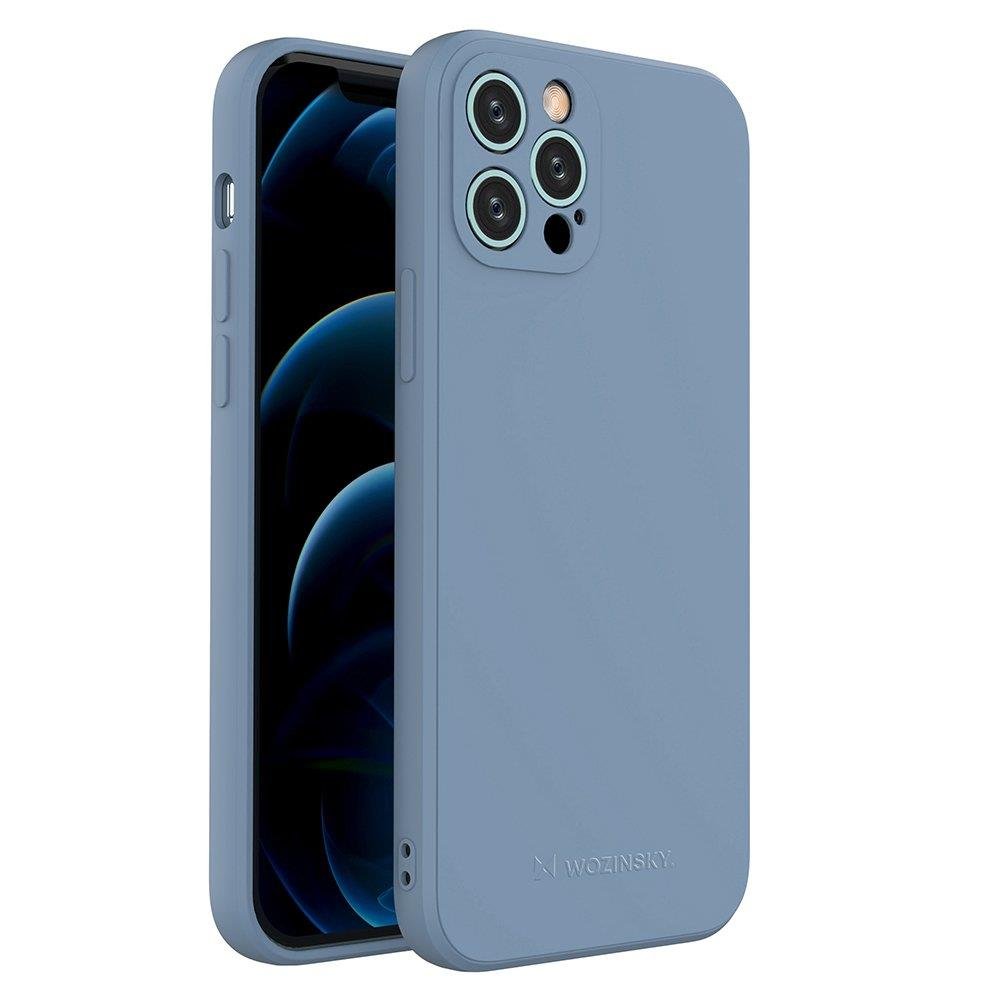 Wozinsky Candy Color Silicone Case for iPhone 12 Pro - Blue
