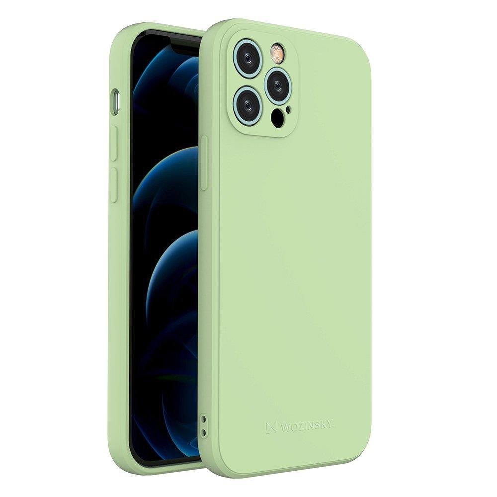 Wozinsky Candy Color Silicone Case for iPhone 12 Pro - Green