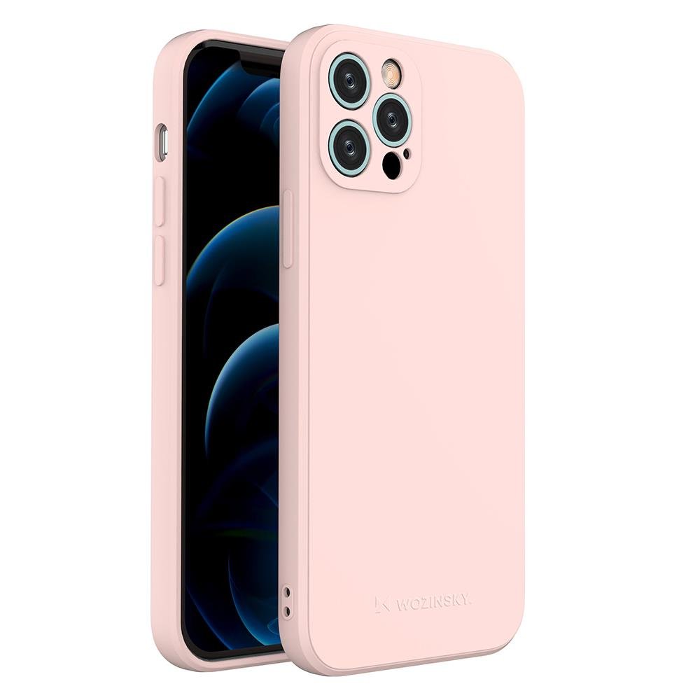 Θήκη Σιλικόνης Wozinsky Candy Color για iPhone 12 Pro - Ροζ