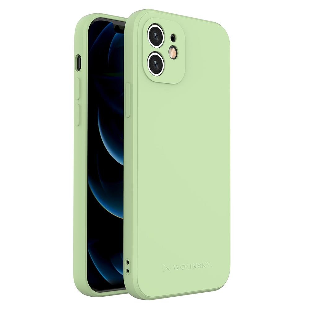 Wozinsky Candy Color Silicone Case for iPhone 12 - Green