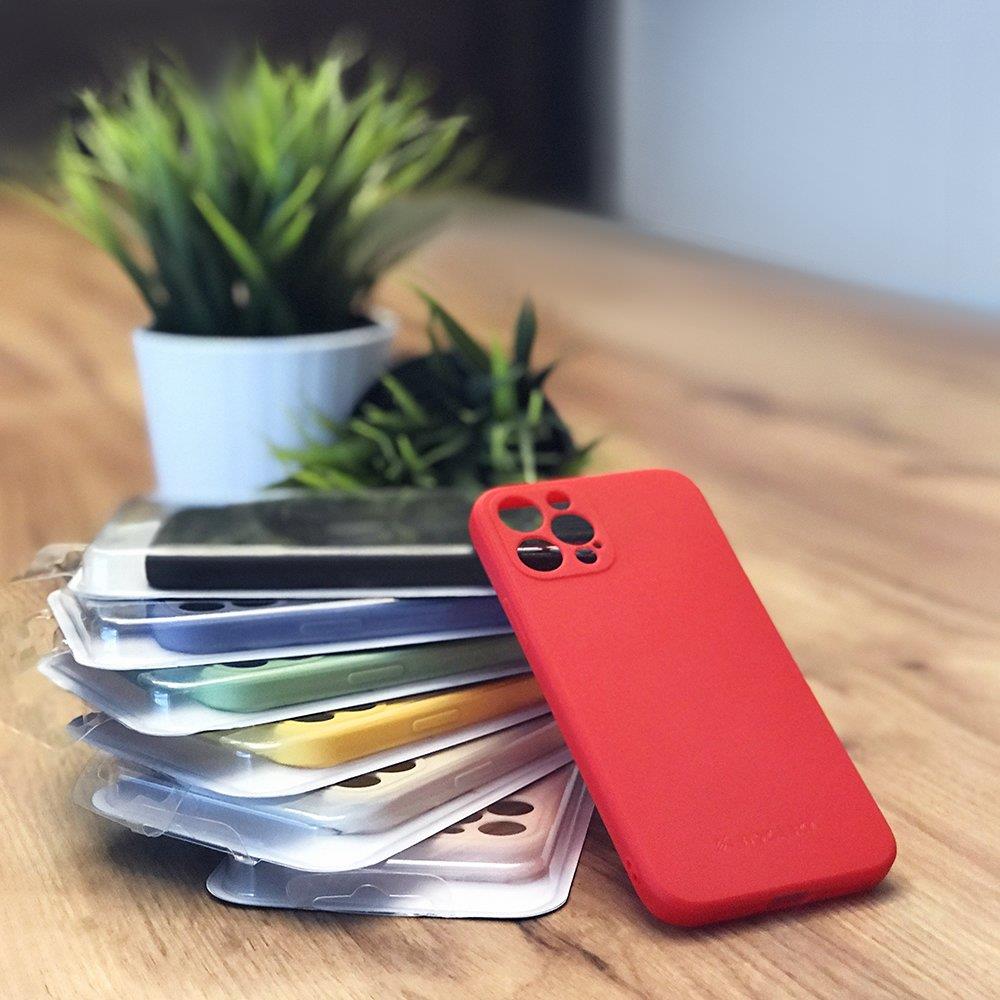 Θήκη Σιλικόνης Wozinsky Candy Color για iPhone 12 - Κόκκινο - iThinksmart.gr