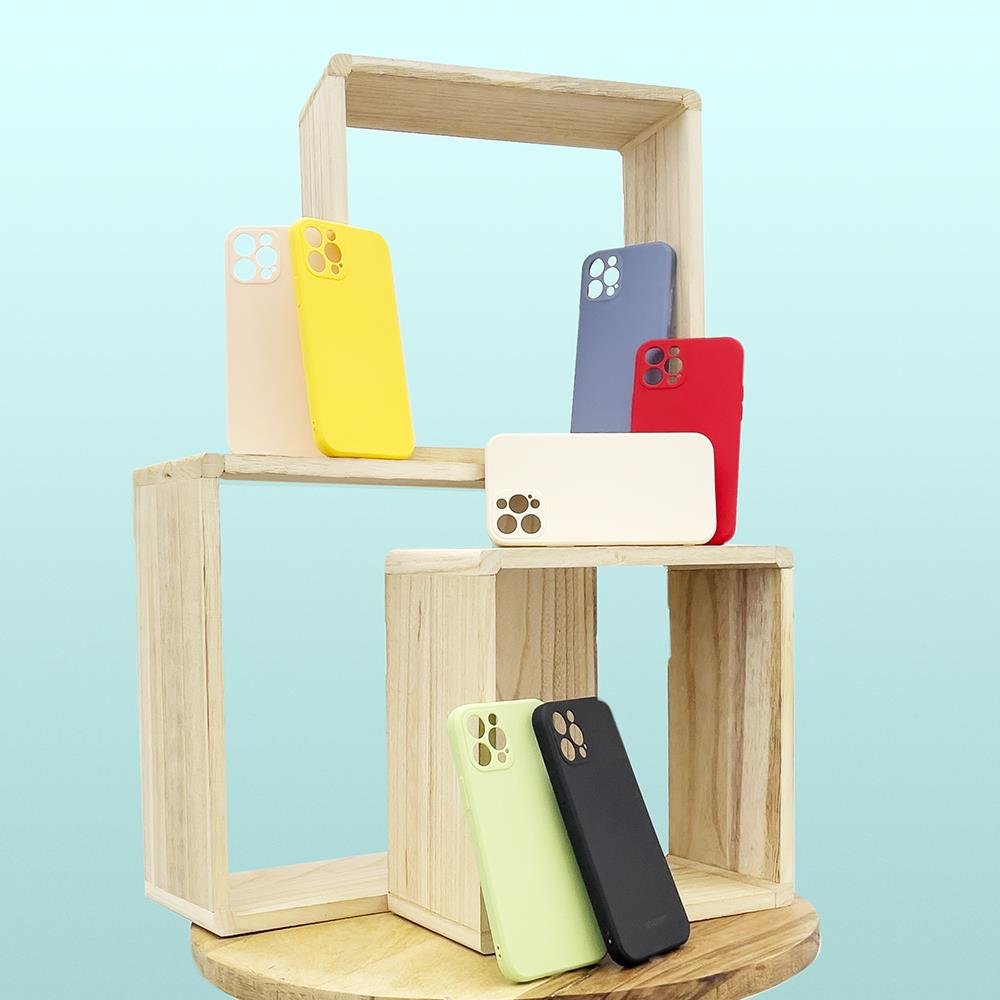 Θήκη Σιλικόνης Wozinsky Candy Color για iPhone 12 - Κόκκινο - iThinksmart.gr
