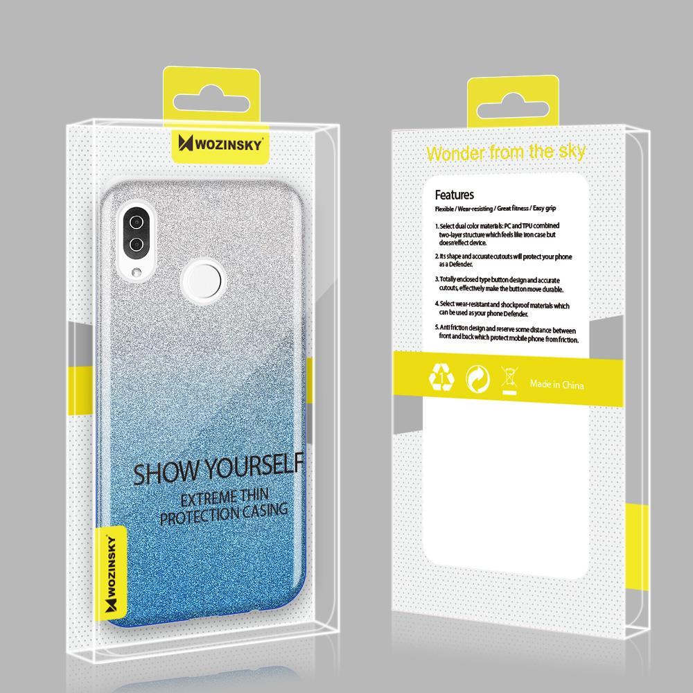 Θήκη Wozinsky Glitter Shining - Xiaomi Redmi Note 7 - Ασημί - iThinksmart.gr