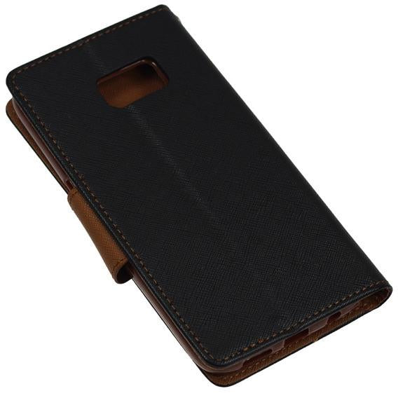 Θήκη Πορτοφόλι Fancy Book από Δερματίνη - Xiaomi Redmi 5A - Μαυρη - iThinksmart.gr