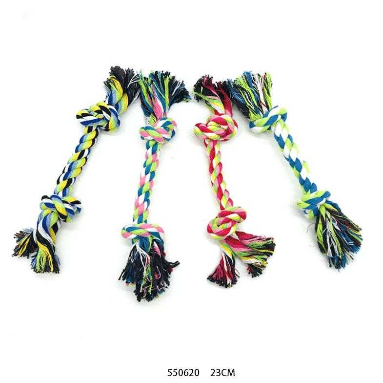 Knotted rope dog toy - 23cm - 550620