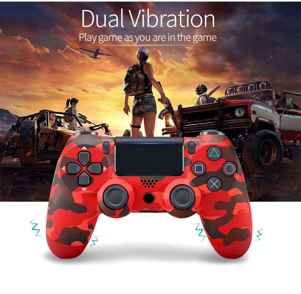 Doubleshock Wireless Gaming Controller for PS4 - Black